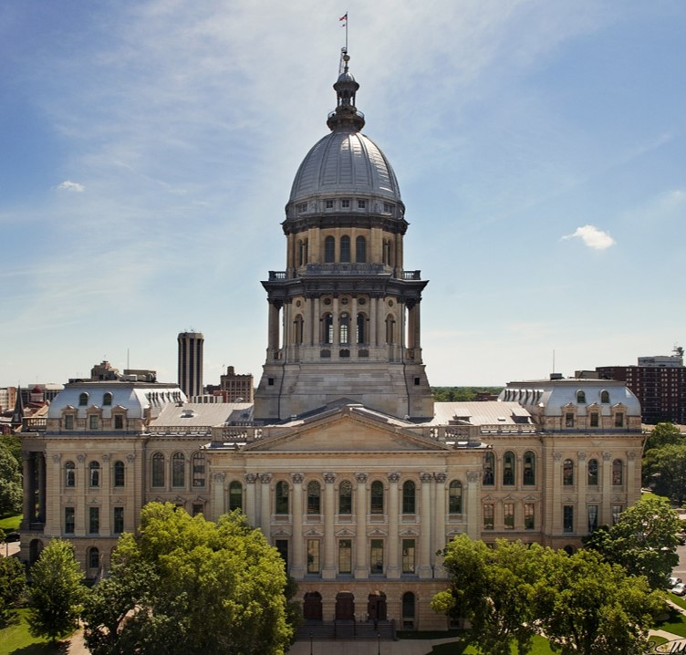 Illinois State Capitol in Springfield